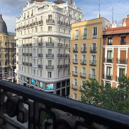 Charming Elegant Gran Via Apartamento Madri Exterior foto