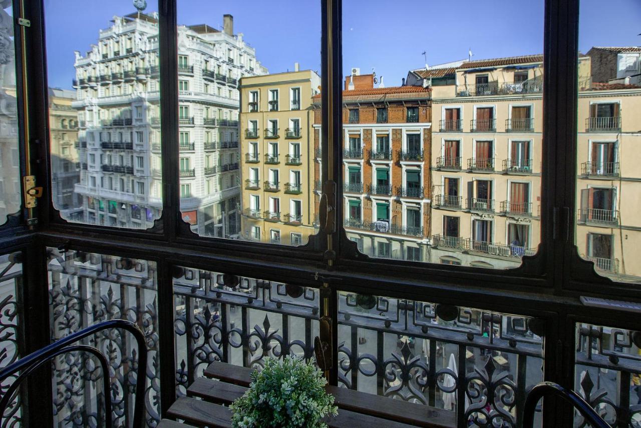 Charming Elegant Gran Via Apartamento Madri Exterior foto