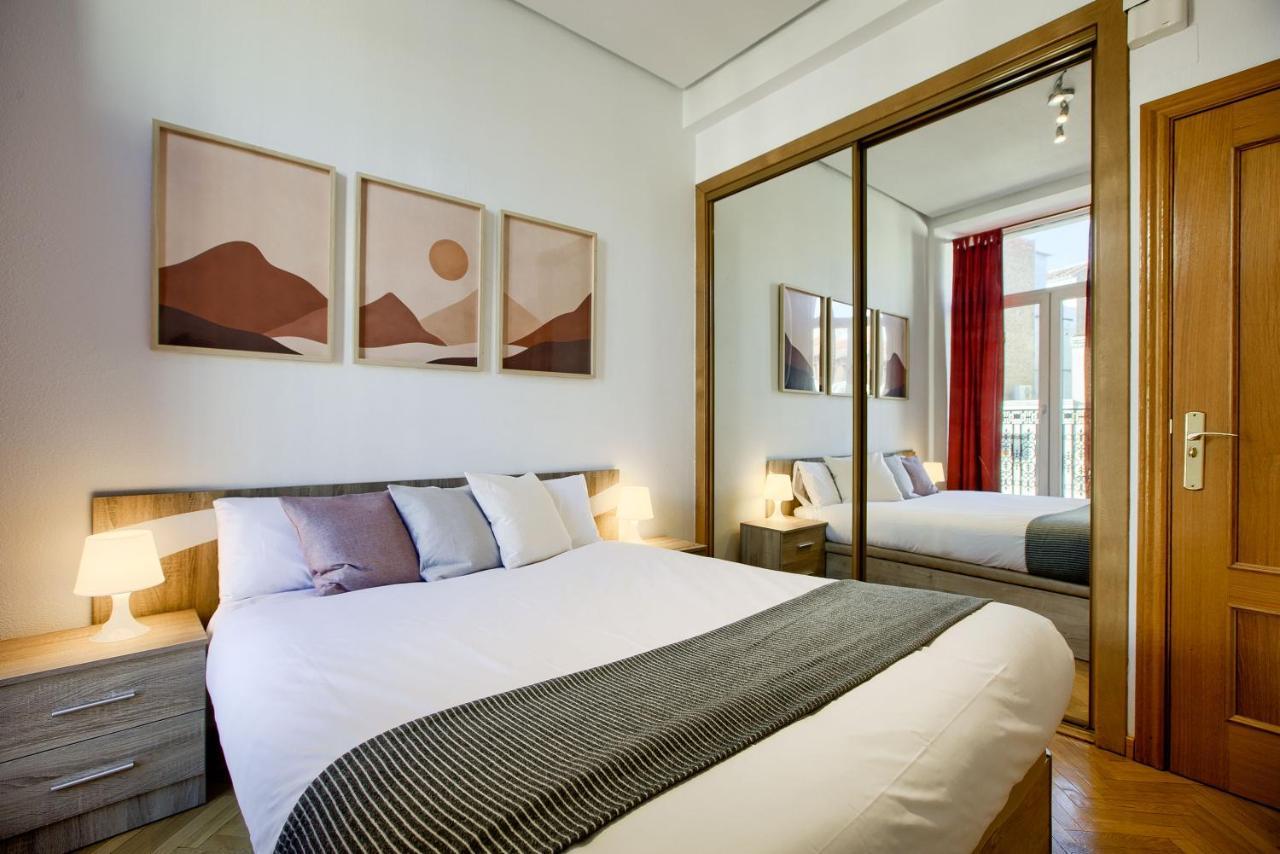 Charming Elegant Gran Via Apartamento Madri Exterior foto