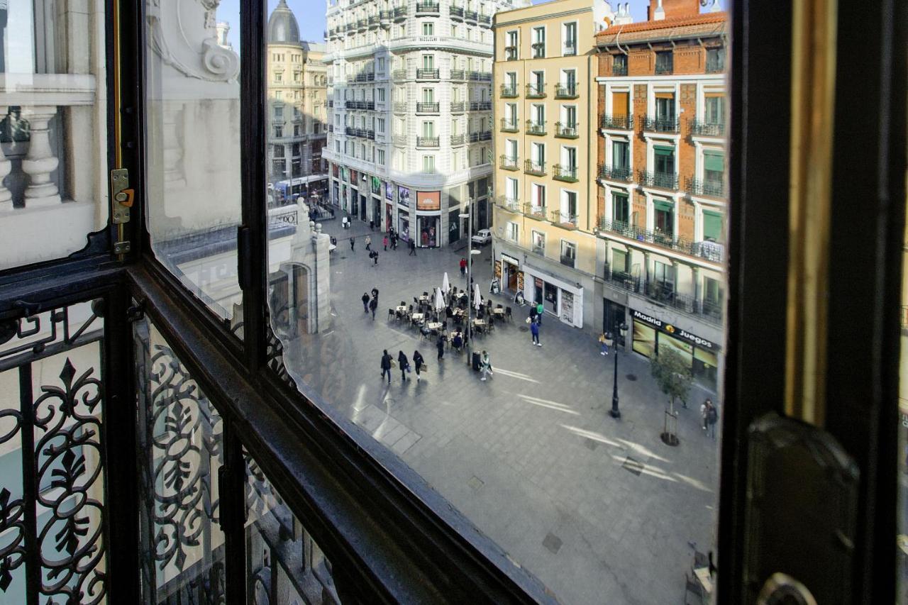 Charming Elegant Gran Via Apartamento Madri Exterior foto