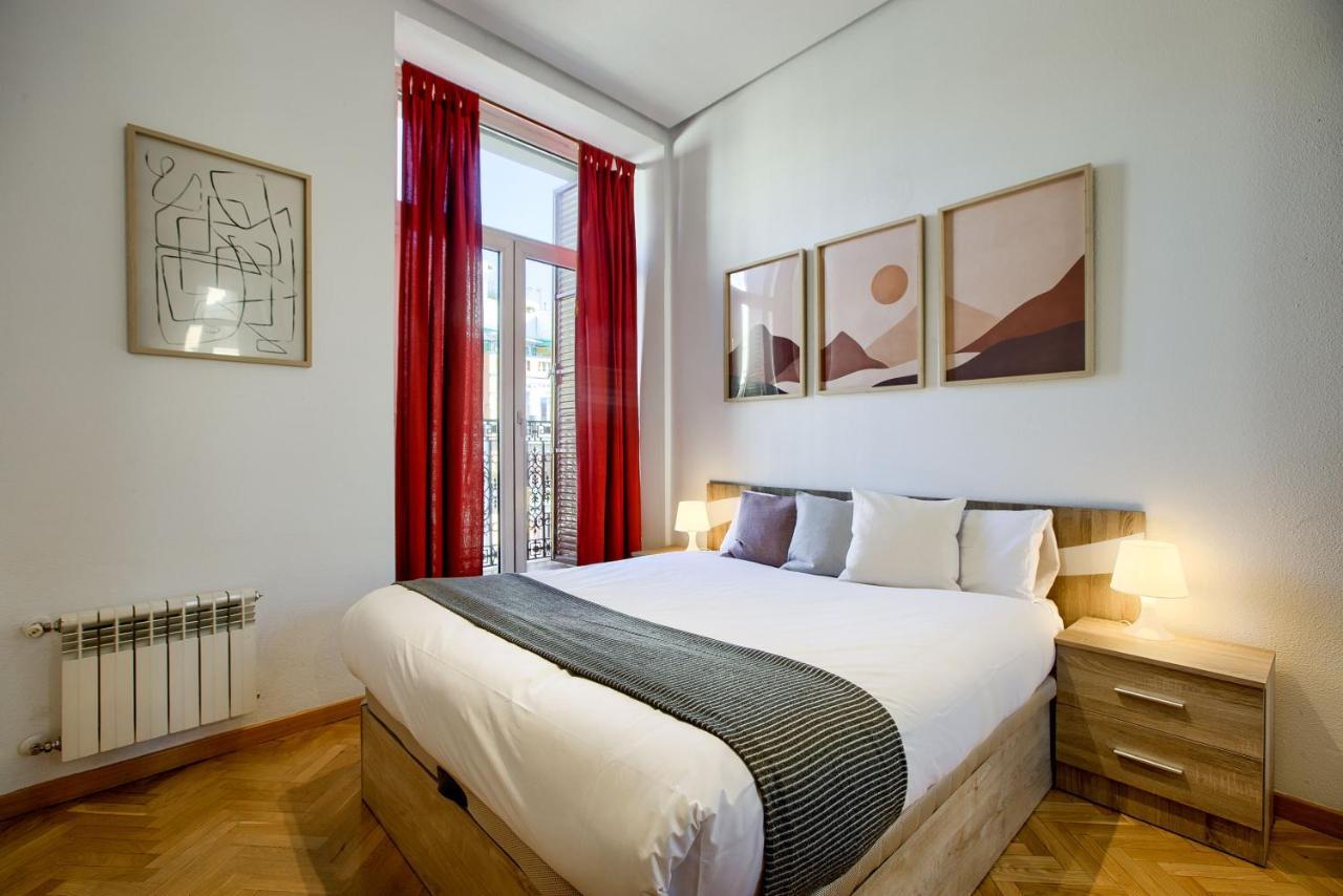 Charming Elegant Gran Via Apartamento Madri Exterior foto